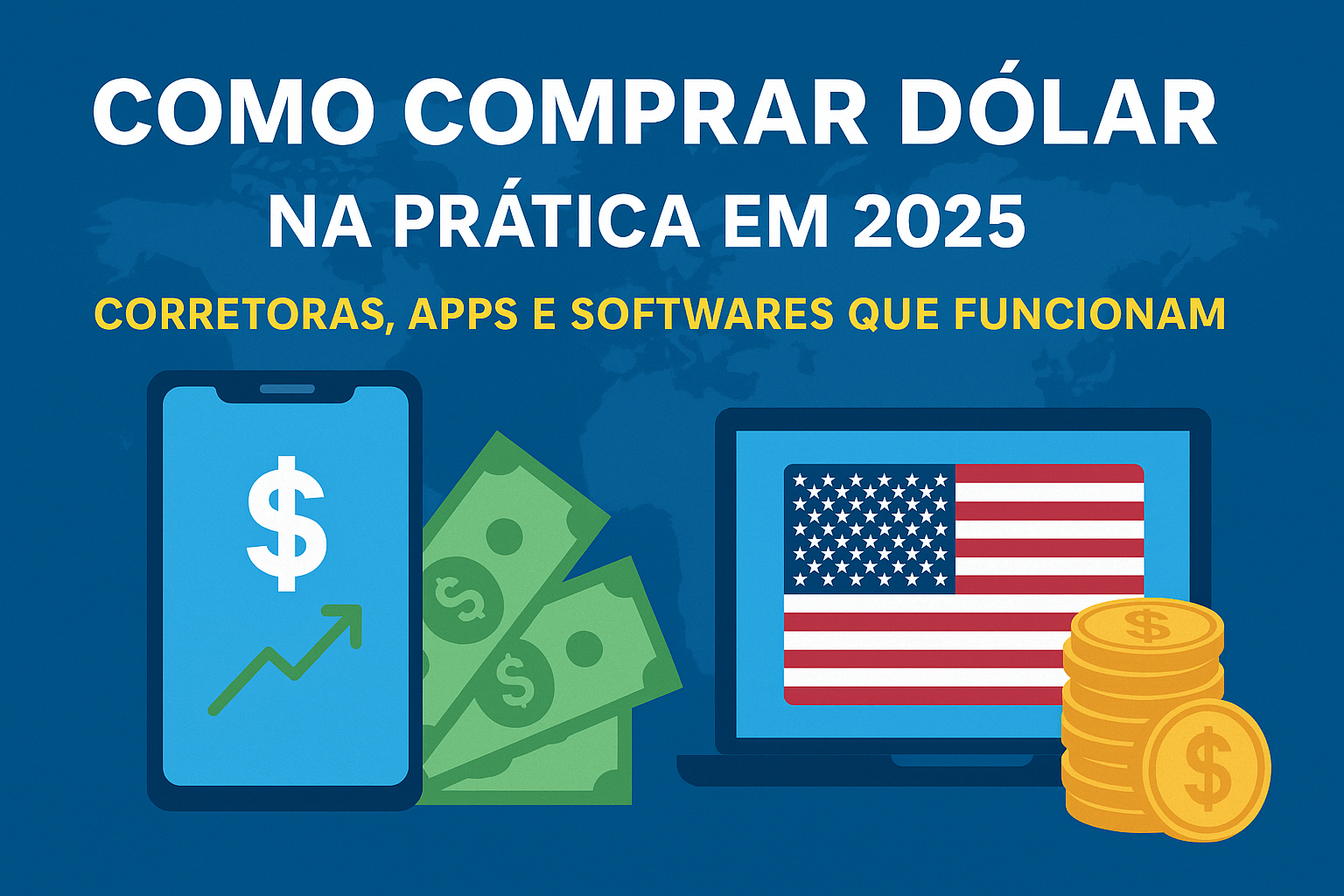 💸 Como Comprar Dólar na Prática em 2025: Corretoras, Apps e Softwares Que Funcionam